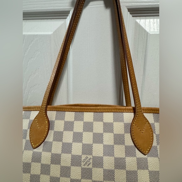 LOUIS VUITTON Damier Azur Neverfull MM - Picture 7 of 16